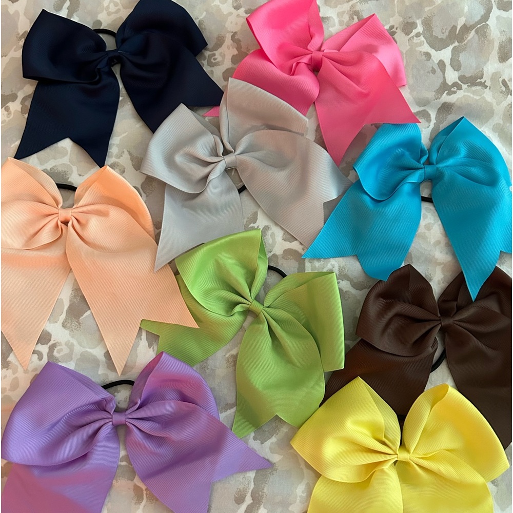 BRAND NEW CHEER BOW BUNDLE